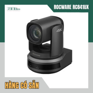 ROCWARE RC841UX – Zoom Quang 12X, Hình ảnh 4K mượt mà 60FPS
