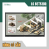 LG CreateBoard Standard 86TR3DQ – Giải Pháp Bảng Tương Tác Đa Năng
