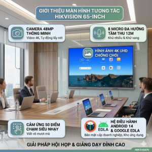 Màn Hình Tương Tác Hikvision 65 Inch