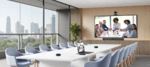 Giải Pháp Phòng Họp Lớn (Large Room) Chuyên Nghiệp Với Rocware RC941 – RM702 – S22 – ThinkSmart Core & Controller