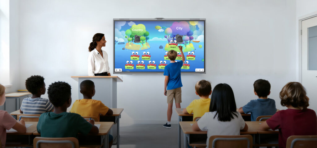 Màn Hình Tương Tác Cho Lớp Học – Giải Pháp Lớp Học Thông Minh